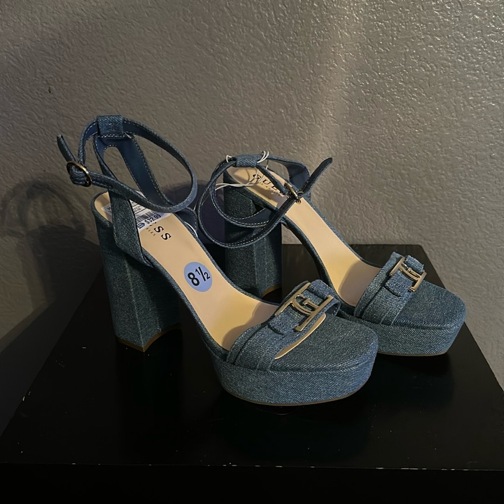 Denim sandals by Guess